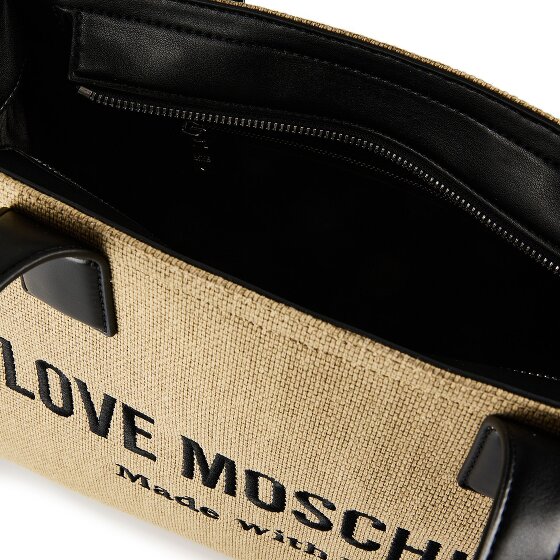 Love Moschino Cargo Canvas Bolsa de compras 35 cm