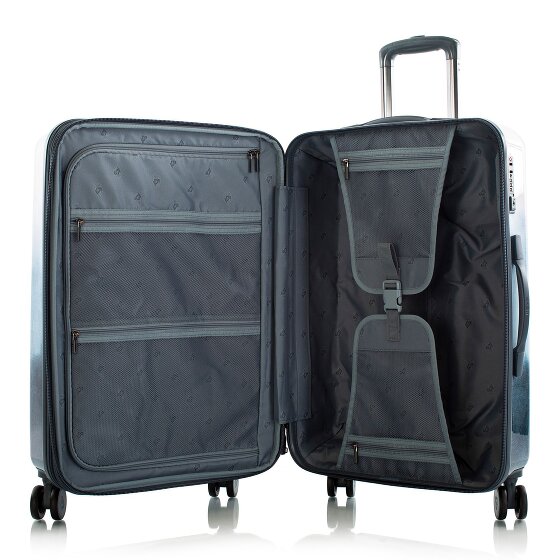 Heys Black Camo 4 ruedas Carrito M 66 cm con pliegue de expansión