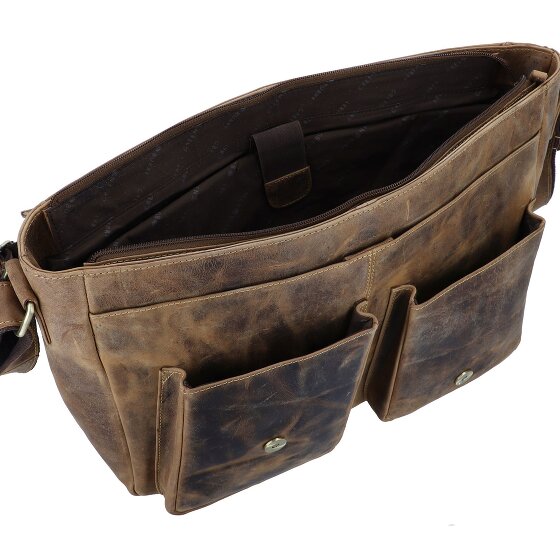 Greenburry Vintage Mensajero Piel 40 cm Compartimento para el portátil