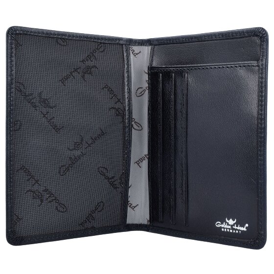 Golden Head Carnet de identidad de Colorado Funda de cuero RFID 9 cm