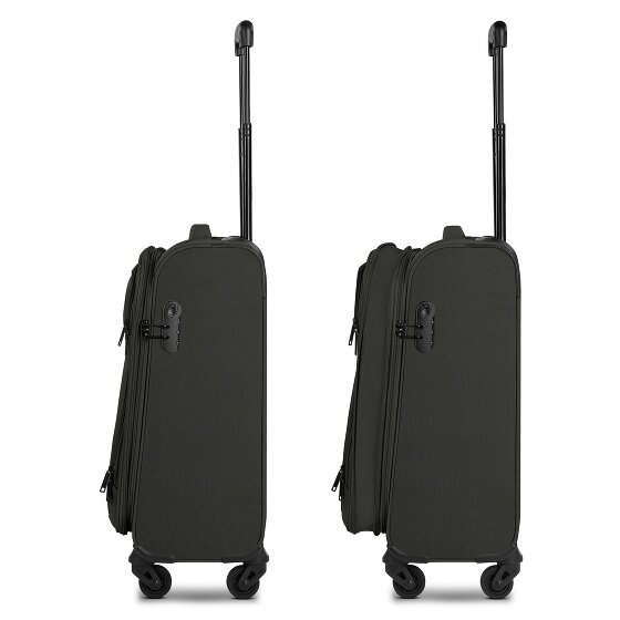 Smartbox Edition 04 4 ruedas Carro de la cabina 55 cm con pliegue de expansión