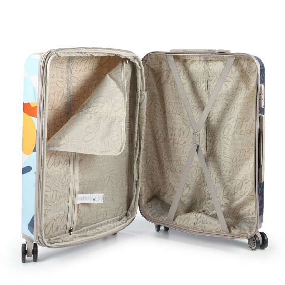 Anekke Eikon 4 ruedas Juego de maletas 2 piezas con pliegue de expansión