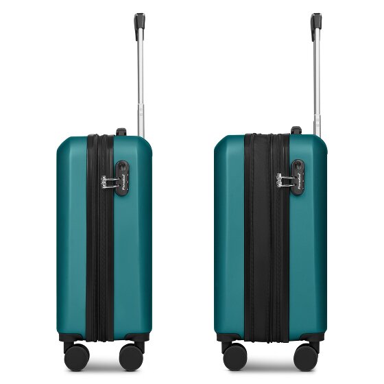 Check.In Paradise 2.0 4 ruedas Carro de la cabina S 55 cm con pliegue de expansión