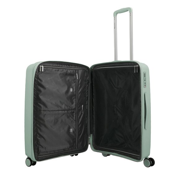 Travelite Tamaris x Travelite Voyaage 4 ruedas Juego de maletas 3 piezas con pliegue de expansión