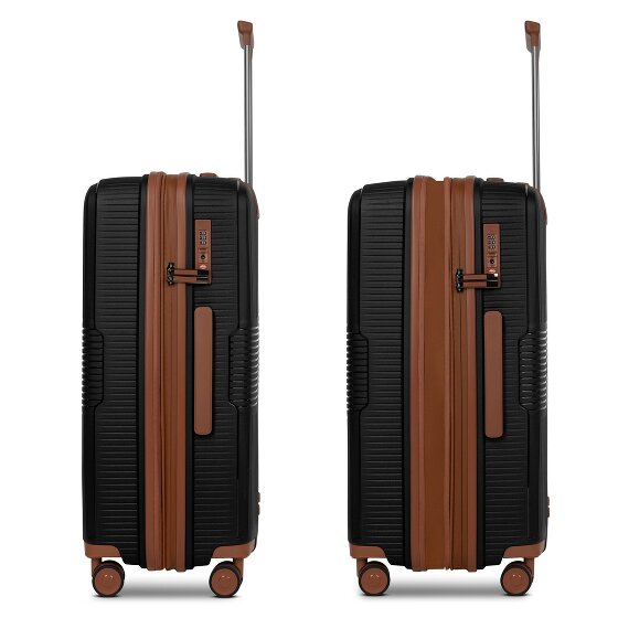 Farmhood Eco Edition 02 4 ruedas Juego de maletas 3 piezas con pliegue de expansión