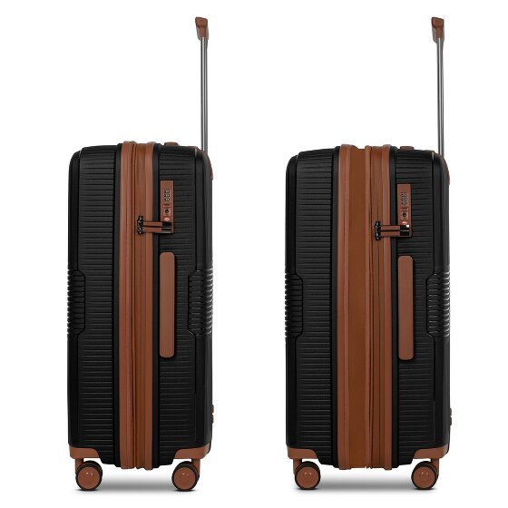 Farmhood Eco Edition 02 4 ruedas Set de maletas 3 piezas Con fuelle expandible