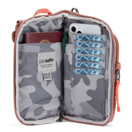 Pacsafe GO antirrobo Tech Mini Bag bandolera RFID 12 cm