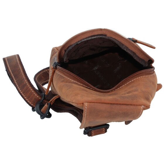 Jack Kinsky Baltimore 17 Bolsa de hombro de cuero 30 cm