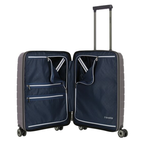 Travelite Air Base 4 ruedas Trolley de cabina 55 cm Compartimento para laptop
