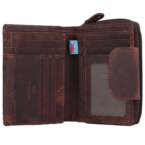 Jack Kinsky Monterey Cartera Protección RFID Piel 10 cm