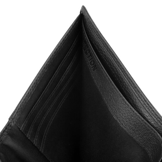 Redolz Cartera Essentials QF de cuero RFID 11,5 cm