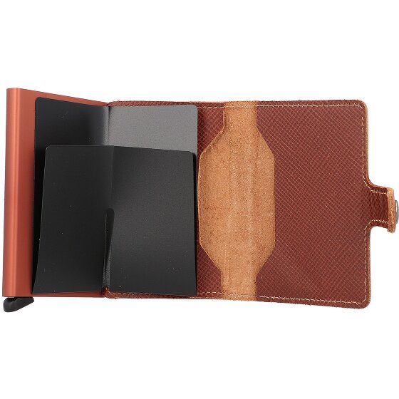 Secrid Miniwallet Saffiano tarjetero RFID piel 6,5 cm