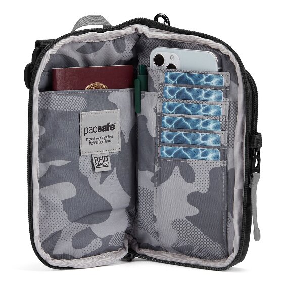 Pacsafe GO antirrobo Tech Mini Bag bandolera RFID 12 cm