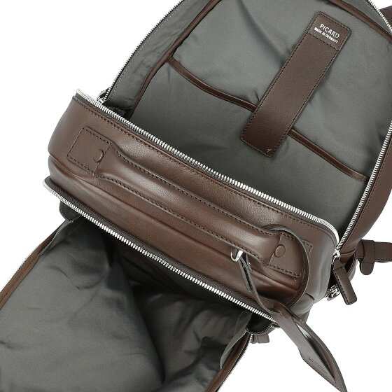 Picard Authentic Mochila de negocios Piel 41 cm Compartimento para el portátil
