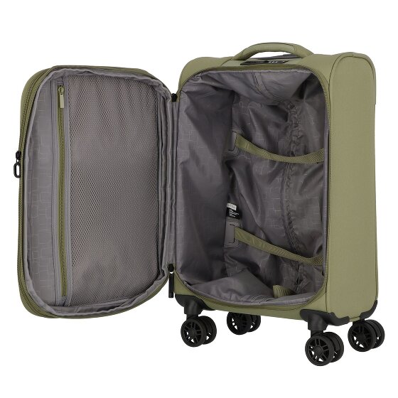 Jump Monthélys 4 ruedas Trolley de cabina 55 cm Con fuelle expandible