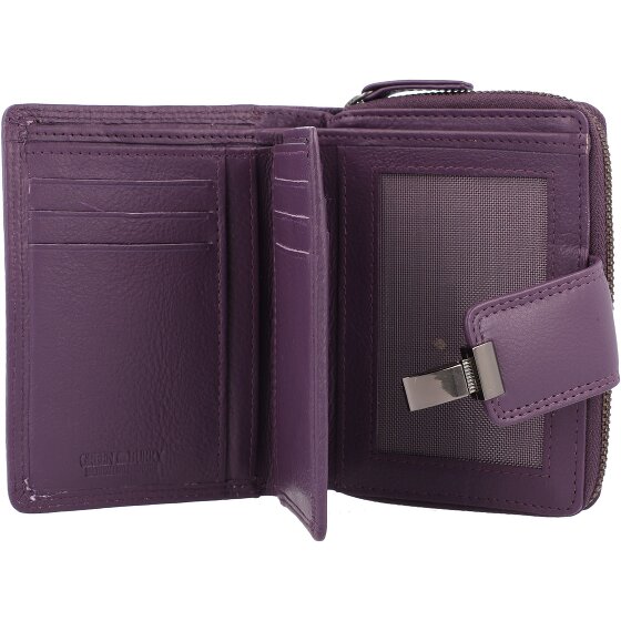 Greenburry Cartera de cuero esponjoso 9,5 cm
