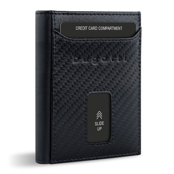 bugatti Secure Slim Cartera Protección RFID Piel 8 cm