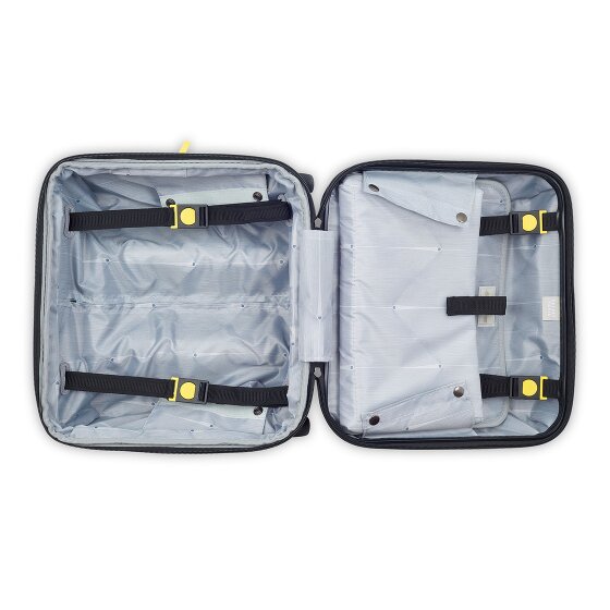 Delsey Paris Trolley de negocios Shadow 5.0 de 4 ruedas Compartimento para portátil de 38 cm con pliegue de expansión