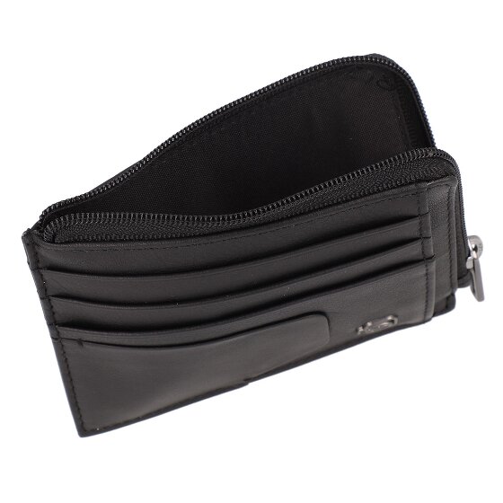 Piquadro Akron Estuche para tarjetas de crédito Protección RFID Piel 11.5 cm