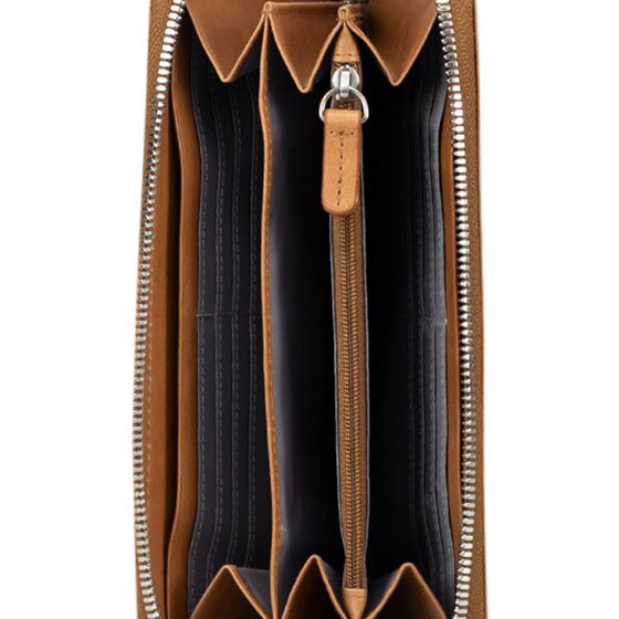 Jost Rana Cartera Protección RFID Piel 19 cm