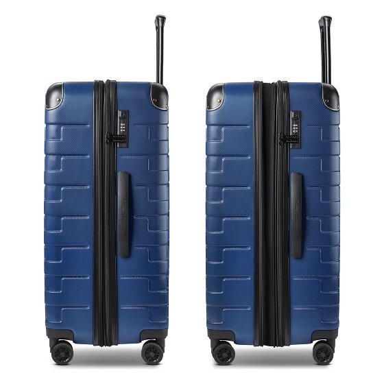Tonino Lamborghini Milano 4 ruedas Trolley L 72 cm Con fuelle expandible
