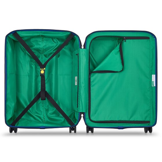 Delsey Paris x United Colors of Benetton Trolley de 4 ruedas 66 cm