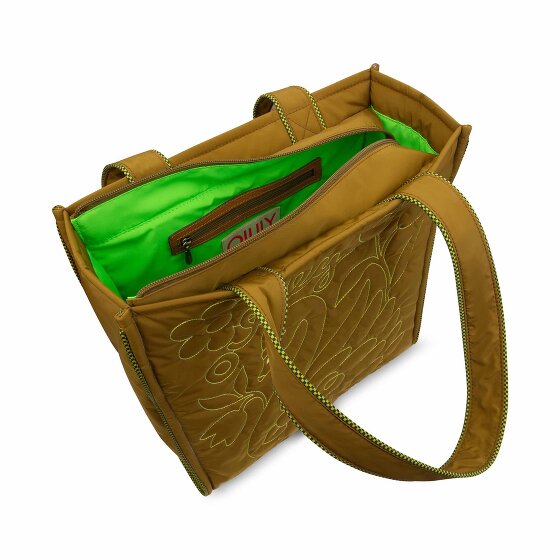 Oilily Quilted Flowers Skylari Bolsa de compras 34 cm