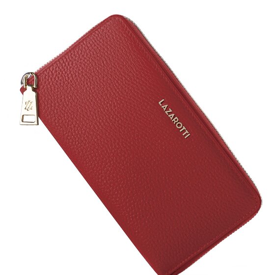 Lazarotti Billetero Bologna Piel XL Zip-Around Piel 19 cm