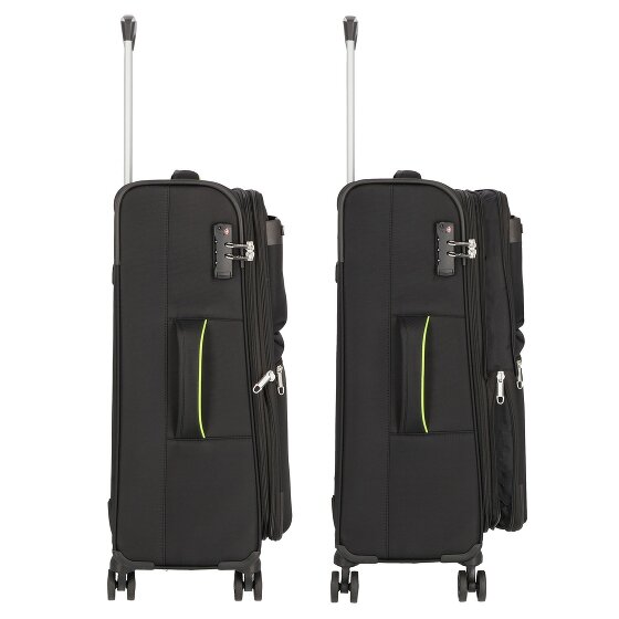 d&n Travel Line 6704 Carro de 4 ruedas 65 cm