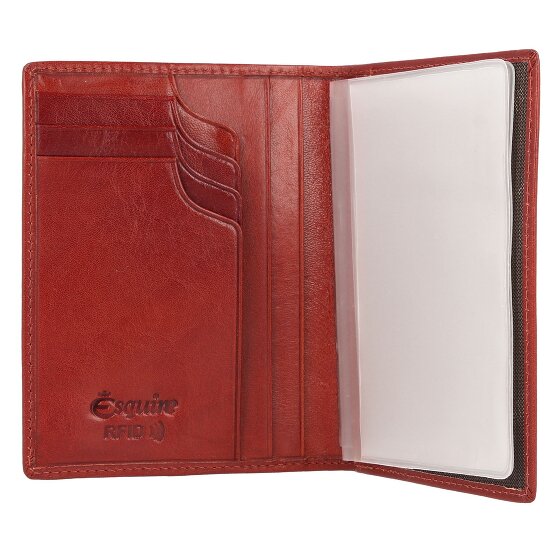Esquire Toscana Carnet de identidad Protección RFID Piel 9 cm