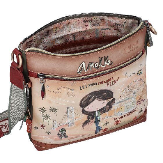 Anekke Peace & Love Bolsa de hombro 26 cm