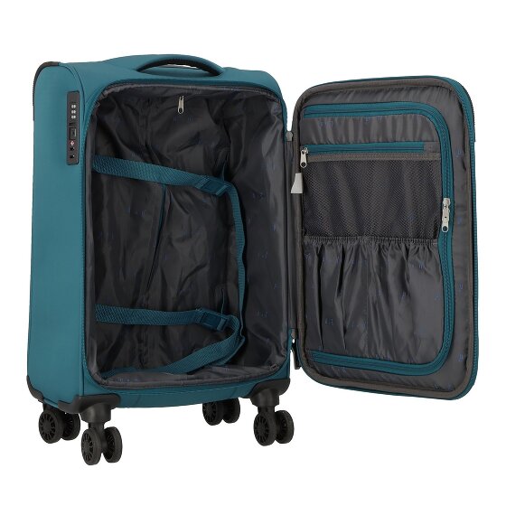d&n Travel Line 9504 4 ruedas Carro de la cabina S 55 cm
