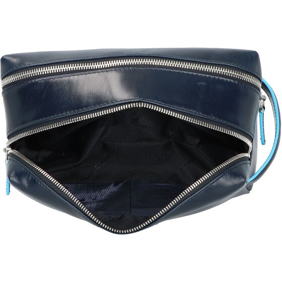 Piquadro Blue Square Neceser Piel natural 25 cm