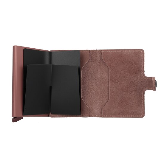 Secrid Miniwallet Vintage Estuche para tarjetas de crédito Cartera de piel RFID 6,5 cm