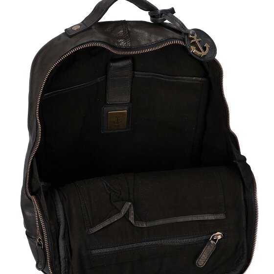 Harbour 2nd Blake Mochila de día Piel 38 cm Compartimento para el portátil