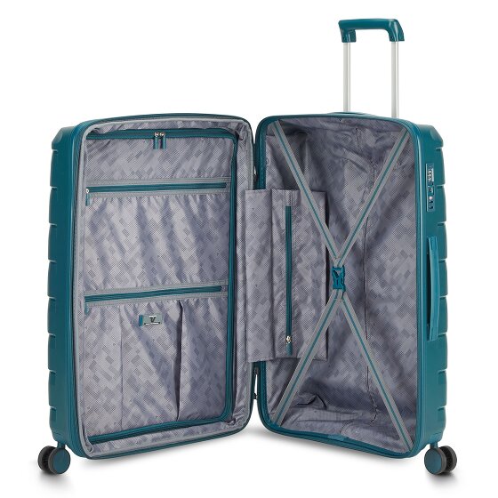 Roncato Skyline 2.0 4 ruedas Juego de maletas 3 piezas con pliegue de expansión