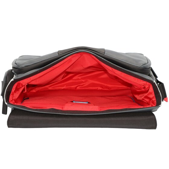 Piquadro Urban Messenger Piel 36 cm Compartimento para portátil