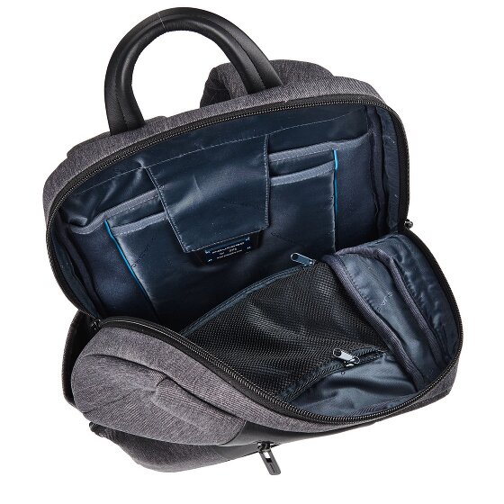 Piquadro Mochila Letter Compartimento para portátil de 39 cm