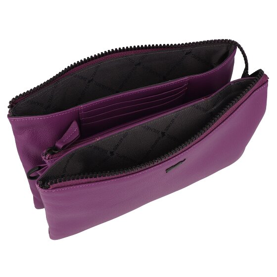 Braun Büffel Capri Bolsa de hombro Protección RFID Piel 23 cm