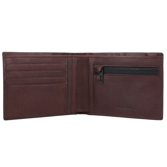 Piquadro Cartera Harper de cuero RFID 14 cm