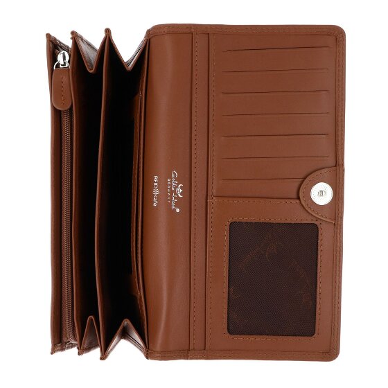 Golden Head Polo Cartera Bloqueo RFID Piel natural 19 cm