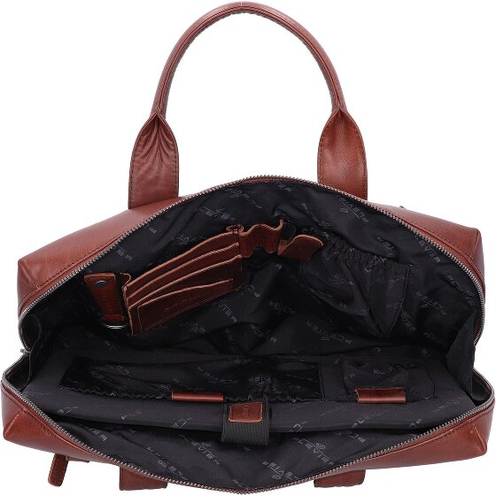 Plevier Rock Basalt Maletín Piel 41 cm Compartimento para el portátil