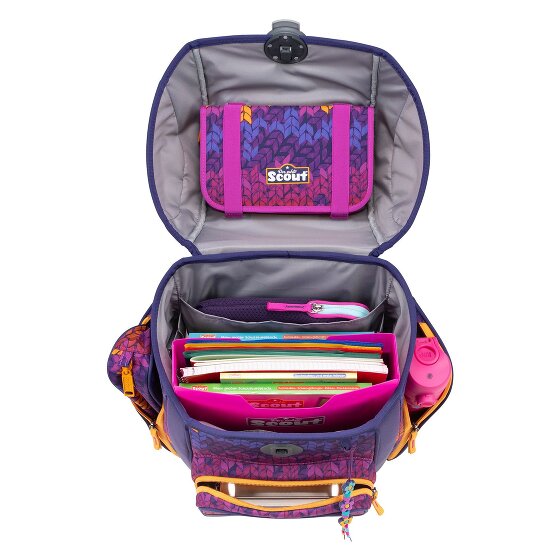 Scout Juego de mochilas escolares Genius 4pcs Superflask