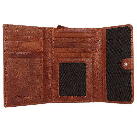 mano Billetera Donna Aurona Piel RFID 14,5 cm