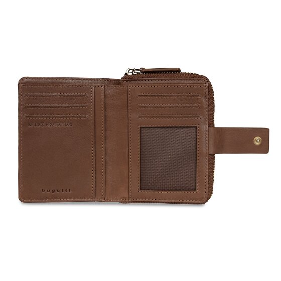 bugatti Noemi Cartera Protección RFID Piel 12 cm