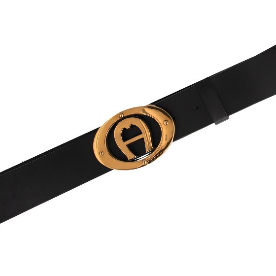 AIGNER Cinturón de piel con logotipo