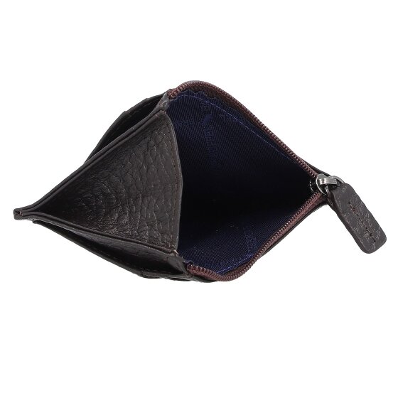 Braun Büffel Yannik Estuche para tarjetas de crédito Protección RFID Piel 11 cm