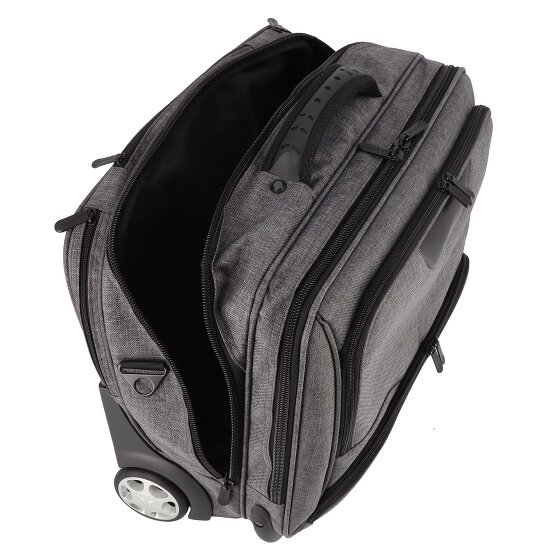 Dermata 2 ruedas Carrito de negocios 44 cm Compartimento para el portátil