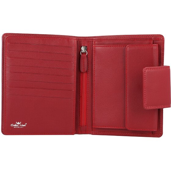 Golden Head Polo Billetera de cuero RFID 11 cm
