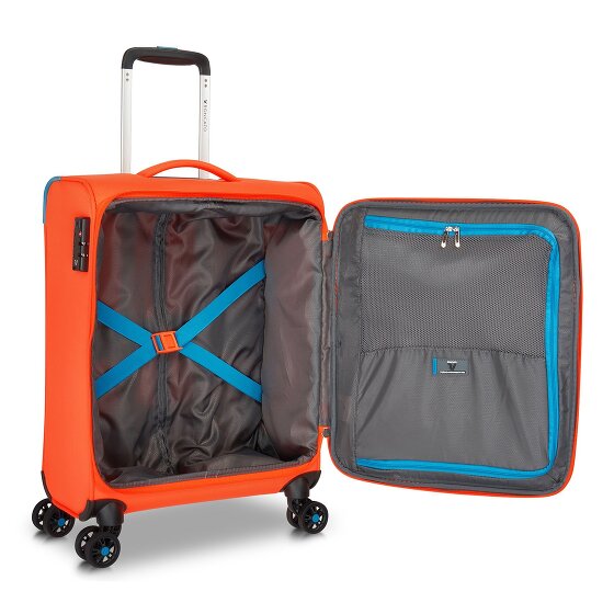 Roncato Lite Soft Neon 4 ruedas Carro de la cabina 55 cm